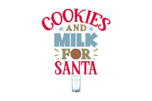 Cookies and Milk for Santa Christmas