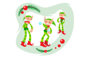 Elves Having a Snowball Fight: Christmas Brand Magic