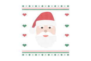 Santa Ugly Sweater Style for Christmas Branding