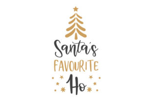 Santa’s Favourite Ho – A Festive Graphic Design Asset