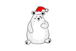 Weihnachtsbär: A Festive Graphic Design Asset for Christmas Campaigns